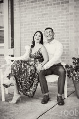 Jennifer + Raphael : Downtown Winter Garden Engagement Session